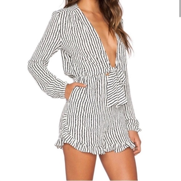 Lucy Paris Revolve Sexy Date Night Romper - Picture 2 of 7